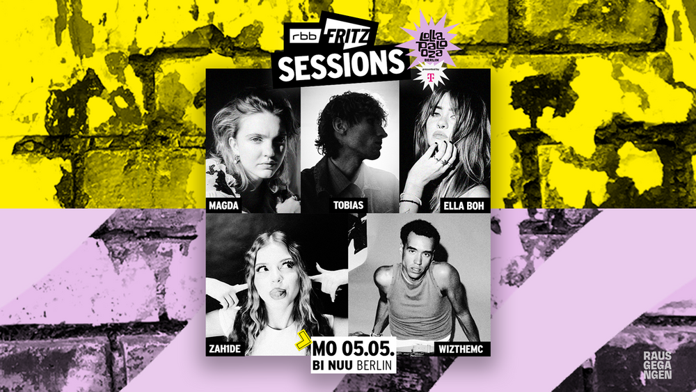 FritzSessions, Vol. 19 mit WizTheMC, Zah1de, Ella Boh, Magda & Tobias