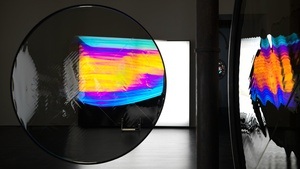 Olafur Eliasson - The lure of looking through a polarised window of opportunities, or seeing a surprise before it’s reduced, split, and then further reduced