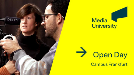 Open Day an der Media University Frankfurt