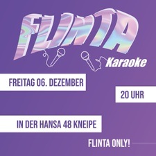 FLINTA* only Karaoke