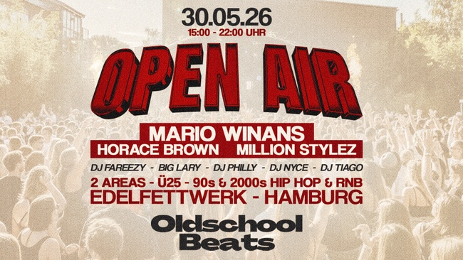 Oldschool Beats Open Air @ Edelfettwerk Hamburg