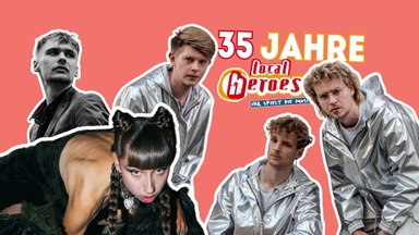 35 Jahre local heroes: Jubiläumskonzert mit CARY + Raptiloiden + øne707