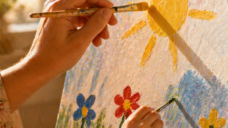 Malkurs für Kinder & Eltern in Köln – Acryl malen lernen (ab 4 Jahre)