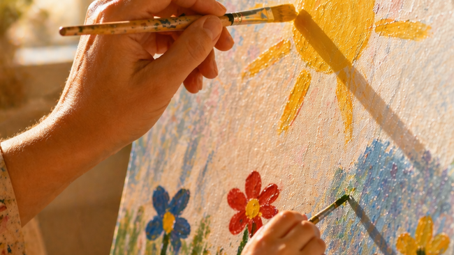 Malkurs für Kinder & Eltern in Köln – Acryl malen lernen (ab 4 Jahre)