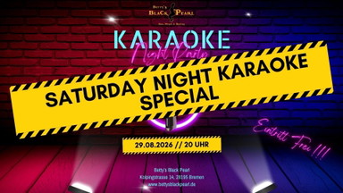 SATURDAY NIGHT KARAOKE PARTY