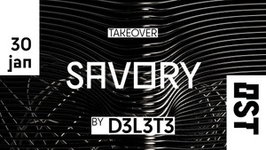 (5€) Savory - Techno Every Thursday