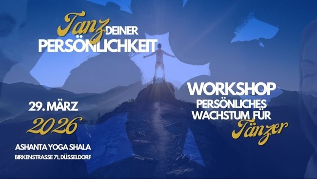 Tanz deiner Persönlichkeit - Workshop für persönliches Wachstum für Tänzer