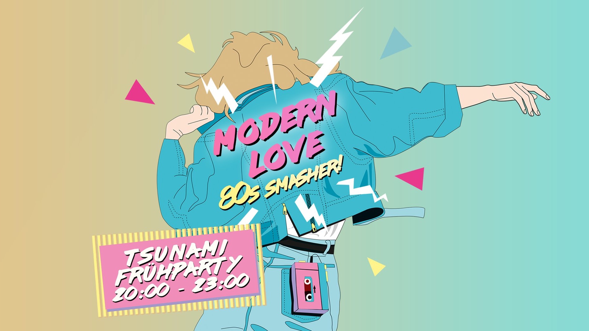 Modern Love Köln - 80s-Frühparty // New Wave, Synth & Pop mit eavo im Tsunami Club