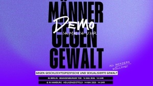 Männer Gegen Gewalt Demo