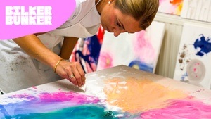 ARTY ABSTRACT PAINTING