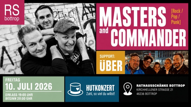 MASTERS AND COMMANDER, Support ÜBER