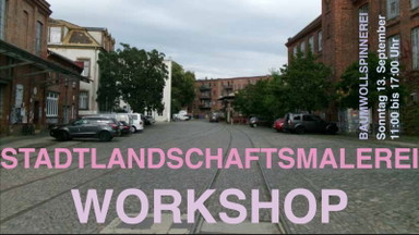 Zweiter LANDSCHAFTSMALEREI WORKSHOP in Leipzig