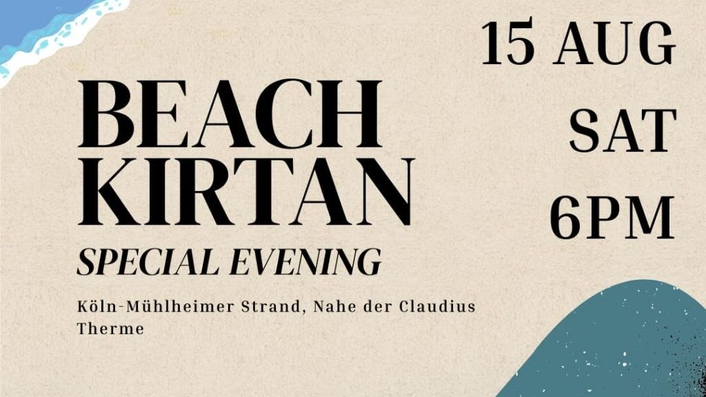 Titelbild der Veranstaltung Beach Kirtan