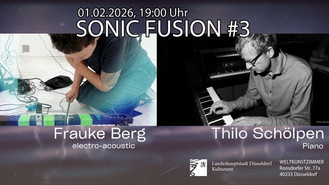 Sonic Fusion #3 // Thilo Schölpen (piano) & Frauke Berg (electro-acoustic)