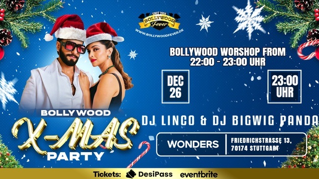 Bollywood X-Mas Special Stuttgart