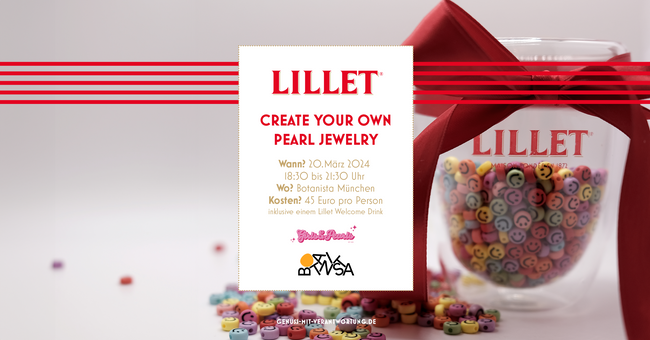 LILLET - CREATE YOUR OWN PEARL JEWELRY Workshop