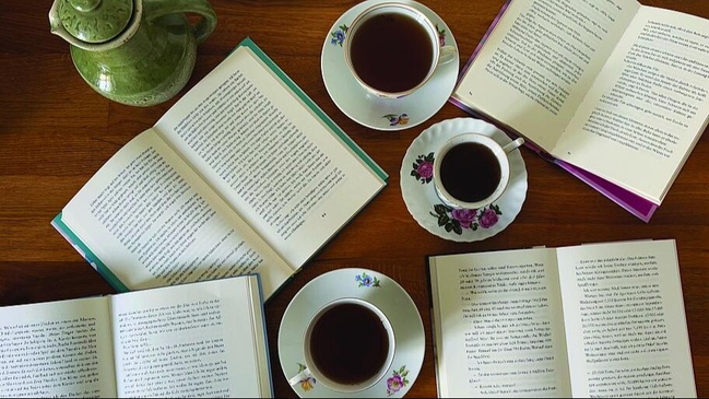 Tee und Texte