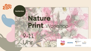 Grün Gedruckt - Nature Print