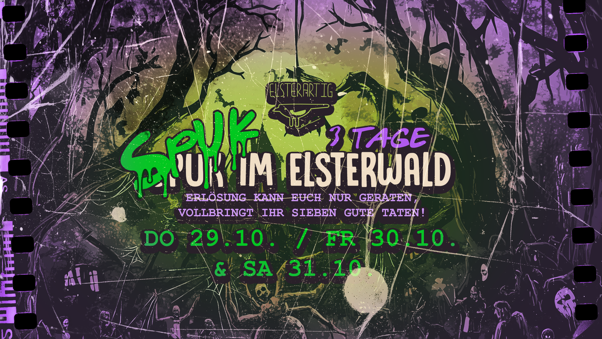 Spuk im Elsterartig - das elsterartige Halloween Wochenende