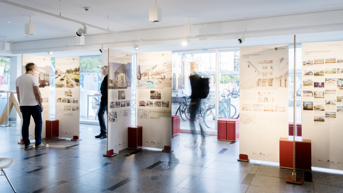 Ausstellung "Sächsischer Staatspreis Baukultur 2026. Bauen im Spannungsfeld von Hightech und Lowtech"