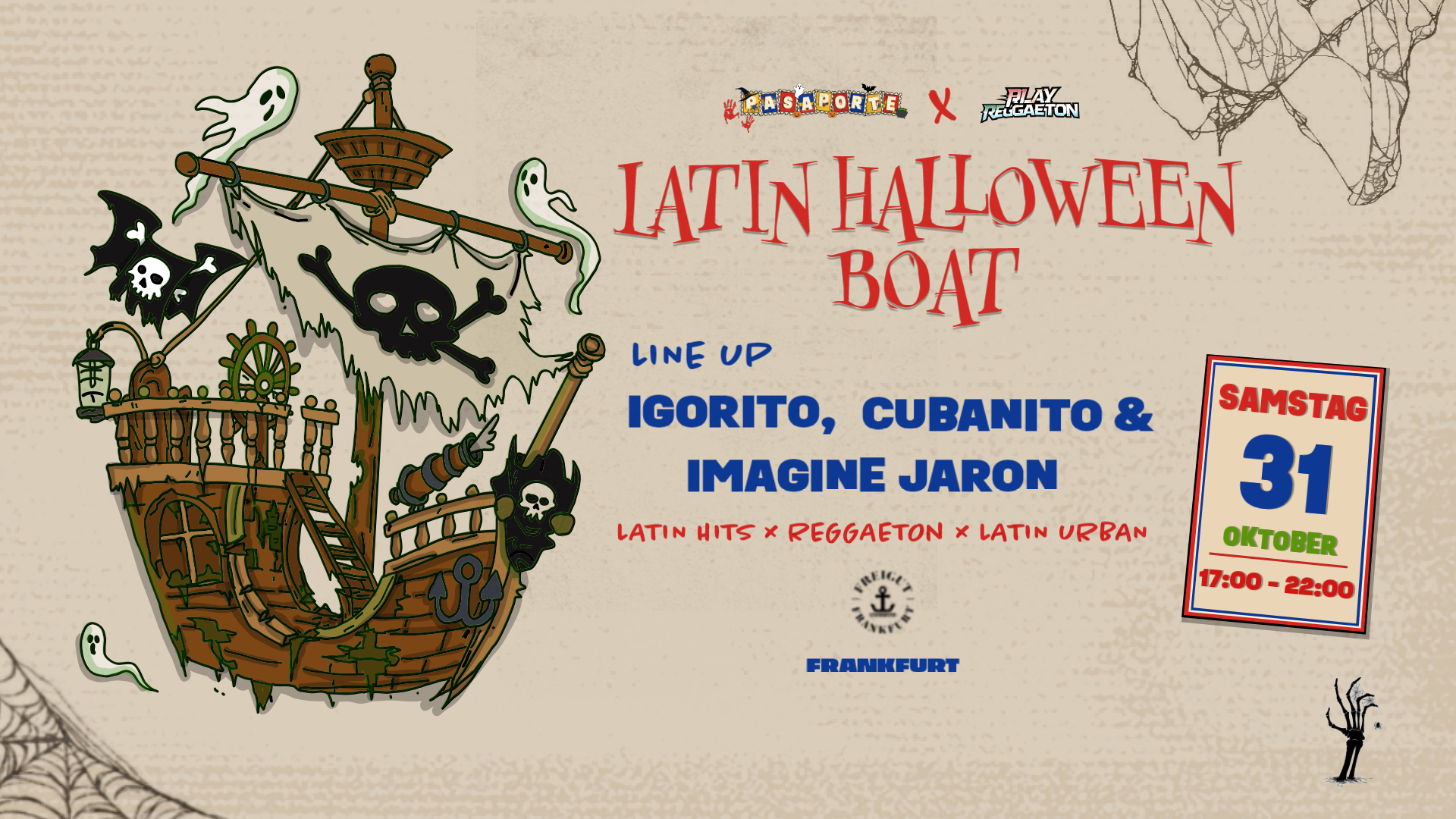 HALLOWEEN BOAT FRANKFURT |31. OKTOBER 26