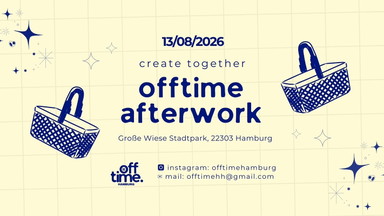Craft & Connect | Afterwork | create together by offtime