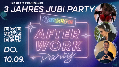 3 Jahre Les Beats - queere After Work Party im Cascadas