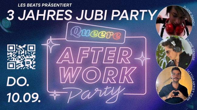 3 Jahre Les Beats - queere After Work Party im Cascadas