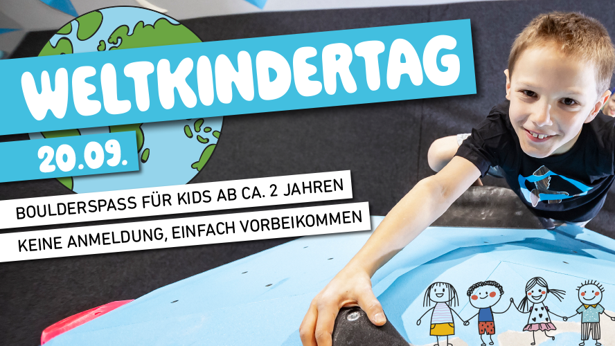 50% auf Kids und Familien-Eintritte am Weltkindertag am So. 20.09.26