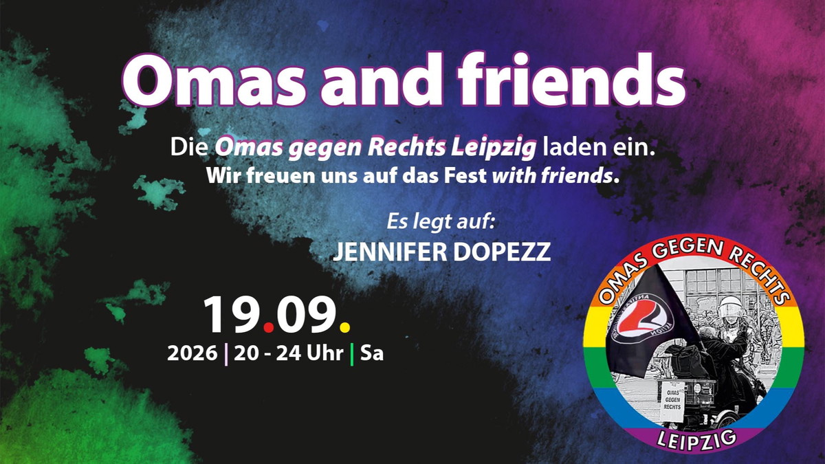 Titelbild der Veranstaltung Omas & Friends - Party