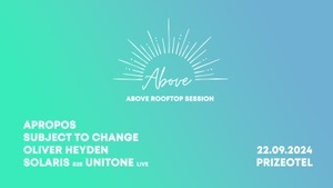 Above Rooftop Sessions @ Prizeotel Bonn