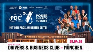 PDC Europe Poker Charity Turnier 2026