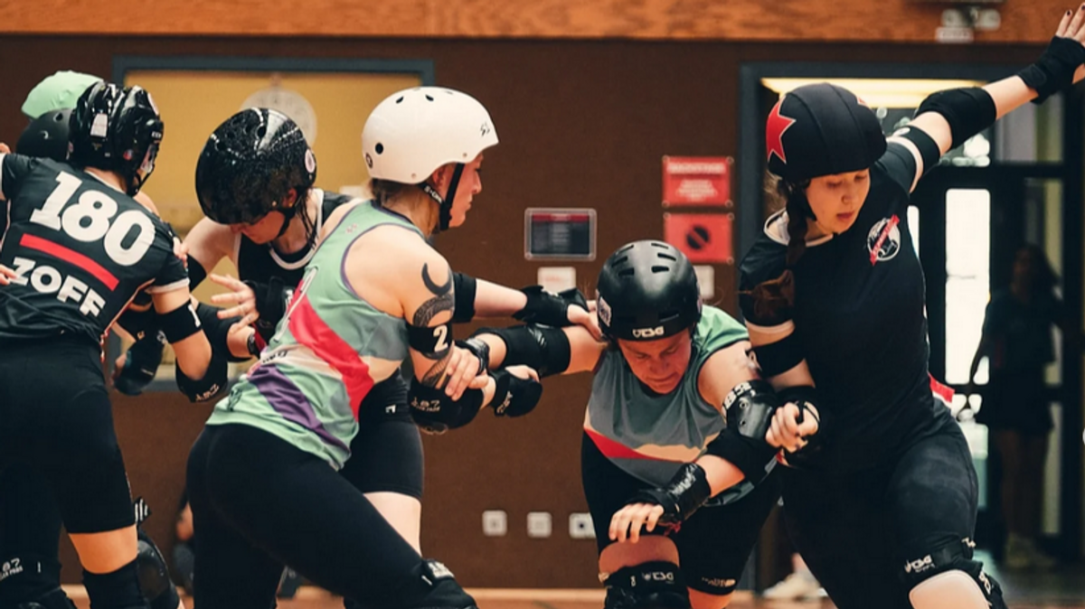 St Pauli Roller Derby Triple Header with Hard Breakers Prague and Ruhrpott