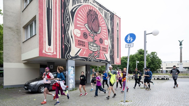 Berlinathon Kulturlauf Kunst