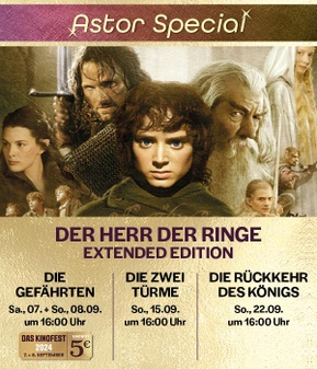 KINOFEST SPECIAL: HERR DER RINGE - DIE GEFÄHRTEN (EXTENDED VERSION)