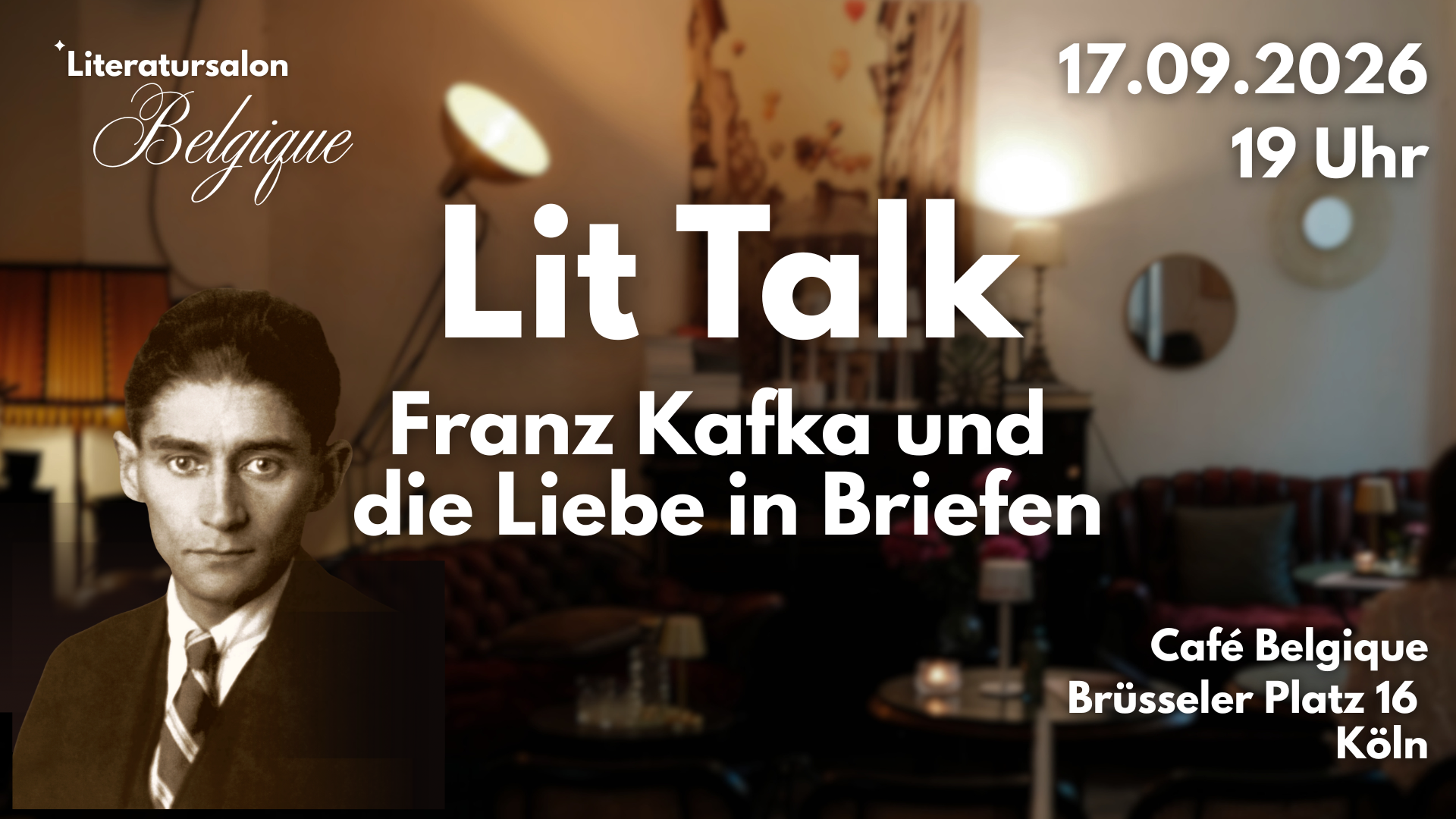 Lit Talk | Franz Kafka und die Liebe in Briefen