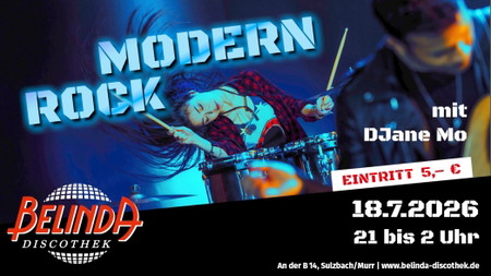 🎸 Modern Rock mit DJn Mo in der legendären Belinda