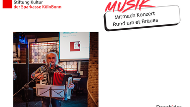 Dag för de kölsche Sproch: Mitmach_Konzert " Quetsch un Bräues"