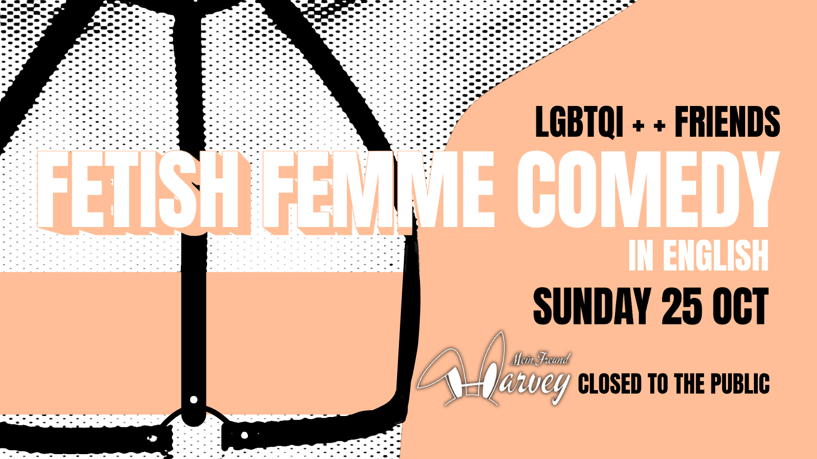 Fetish Femme Comedy in English