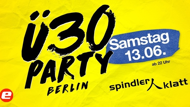 Ü30 Party Berlin