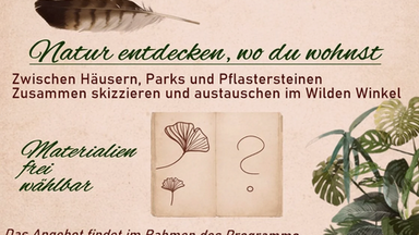 Nature Journaling - Sonntags im Wilden Winkel
