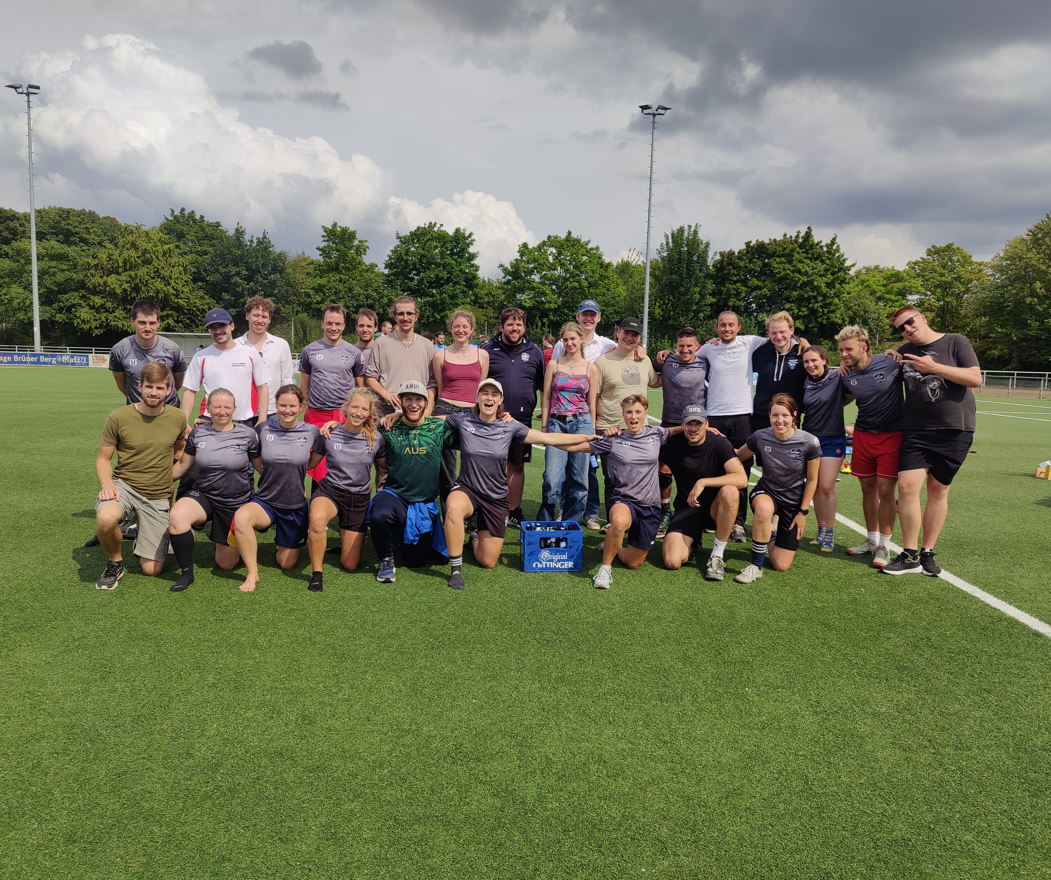 Quadball Training der Rheinos Bonn