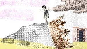 Ein gespielter Sturm und ein echtes Gewitter