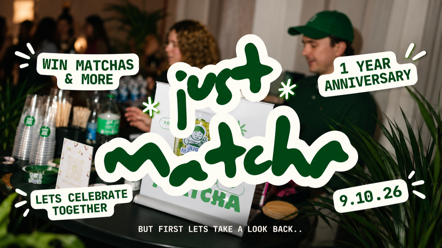 1 Year of Just Matcha 🍵🎂