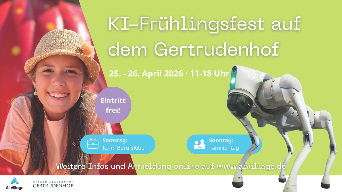 KI-Frühlingsfest auf dem Gertrudenhof
