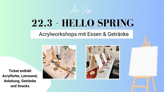 Hello Spring - Tanz der Blumenwiese! 🎨✨