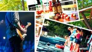 Afterwork-Party am Wasser mit Bootsfahrt