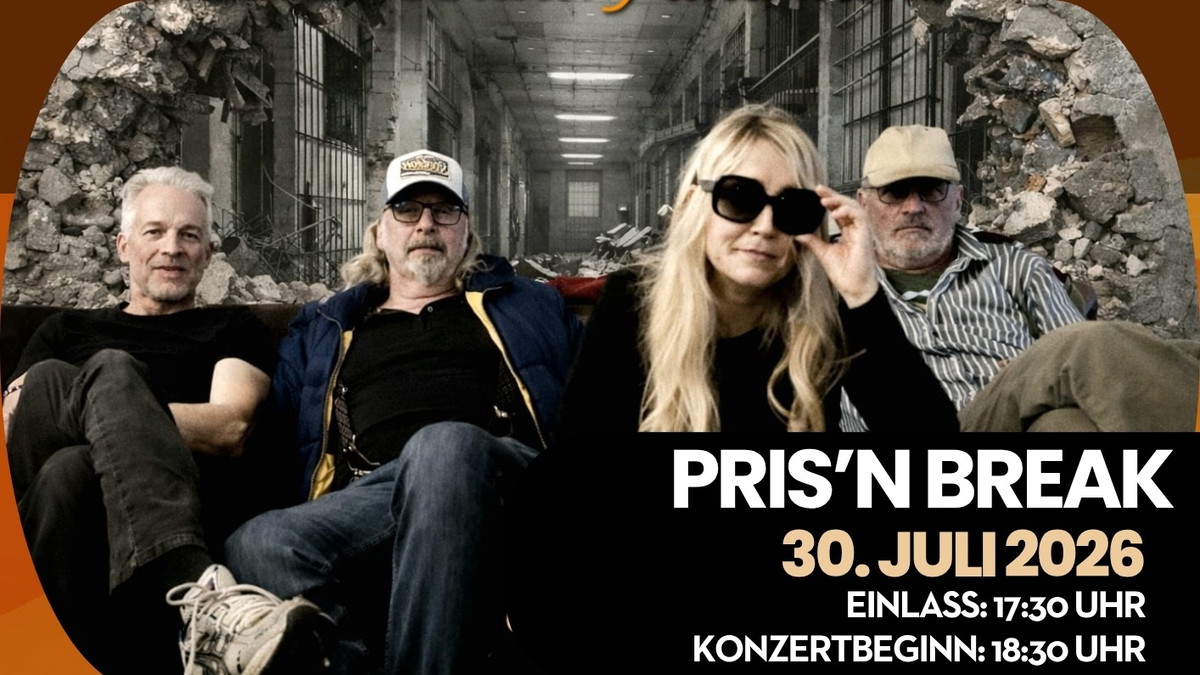 Titelbild der Veranstaltung Afterwork-Konzert: Pris'n Break live im Biergarten des GOERZWERK