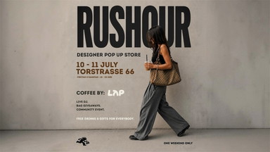 RUSHOUR DESIGNER POP UP STORE