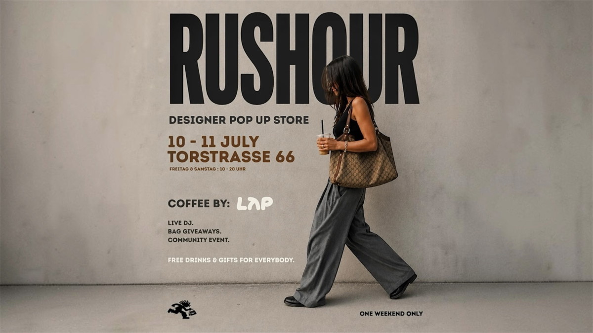 RUSHOUR DESIGNER POP UP STORE